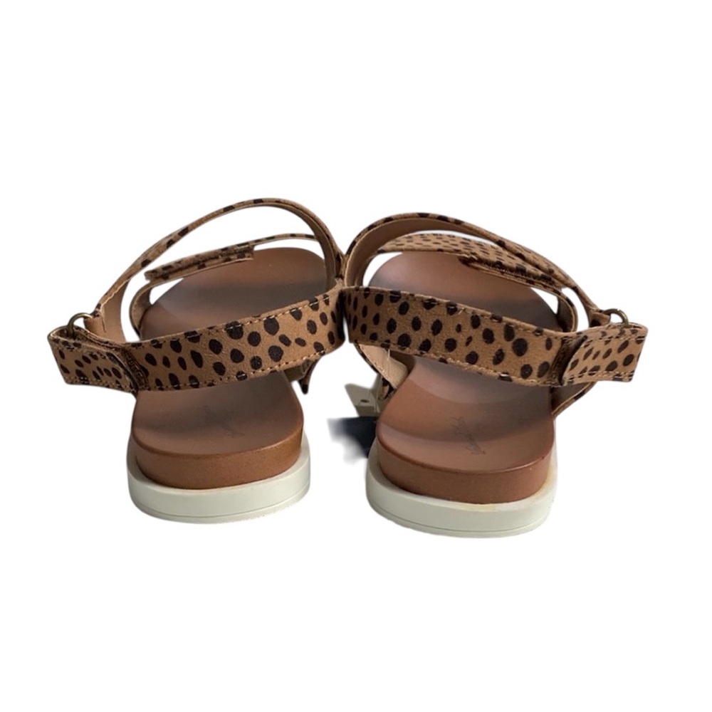 Universal Thread Natalie Leopard Print Sandals Easy Closure Comfort Size 10 NEW - Picture 7 of 14